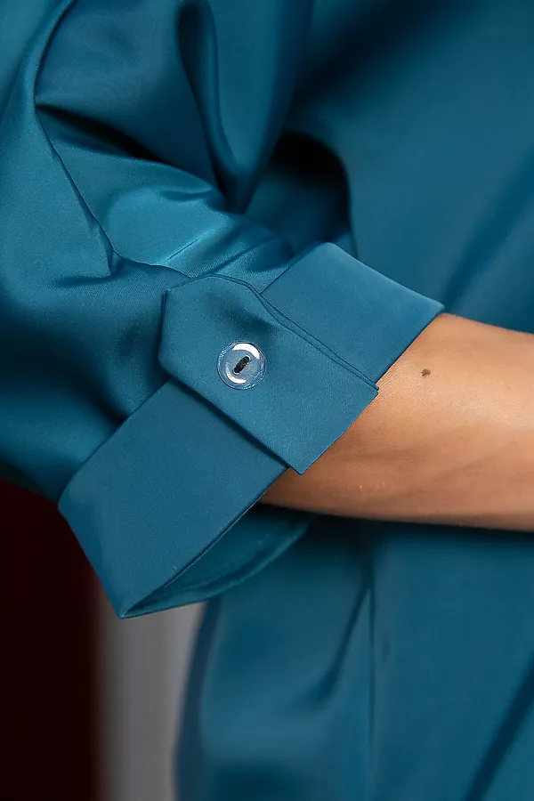 Блуза LADY TAIGA, бирюзовая - фото 2