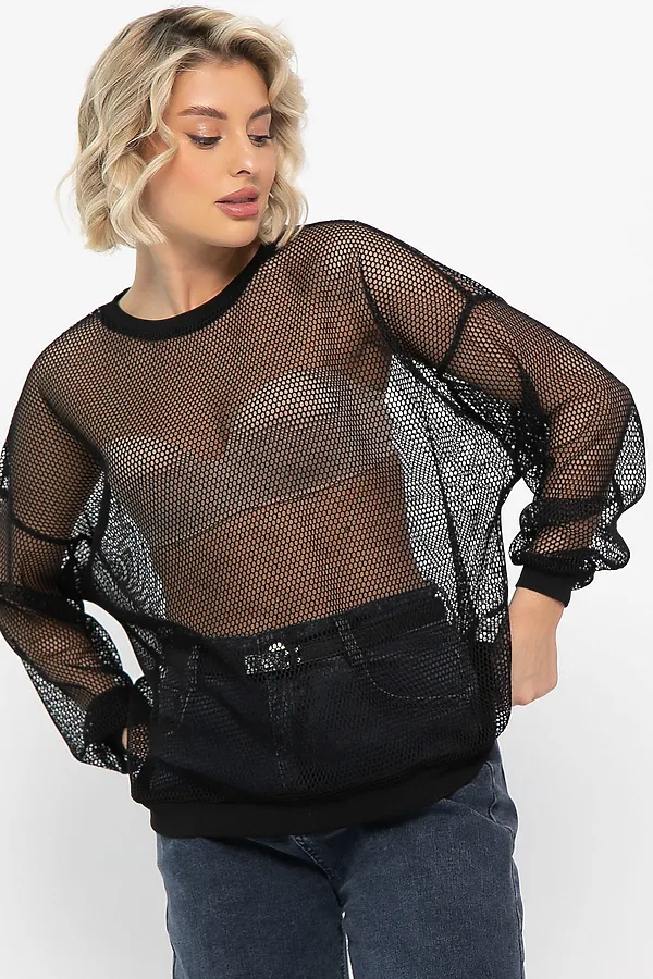 Свитшот LADY TAIGA, черно-розовая - фото 2