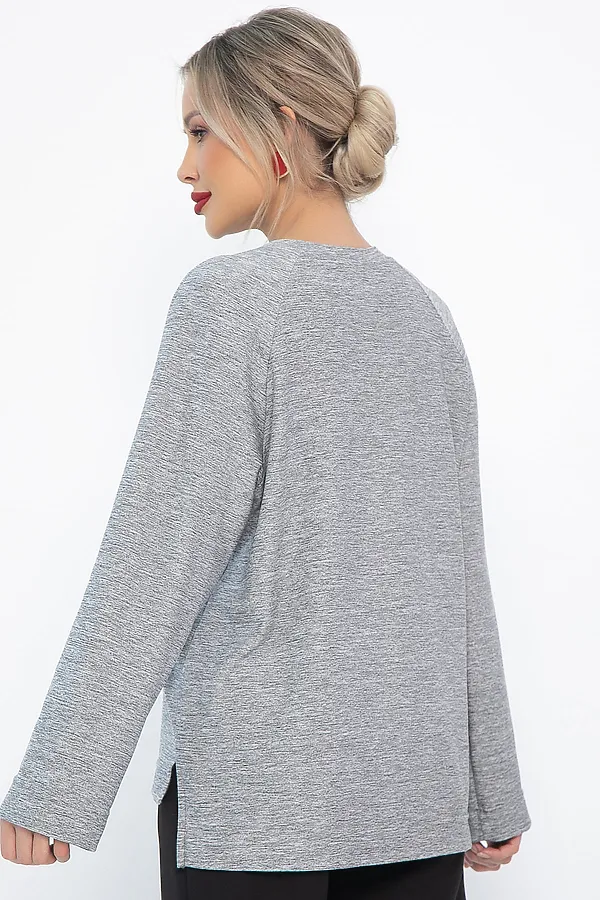 Джемпер LADY TAIGA, серый - фото 2
