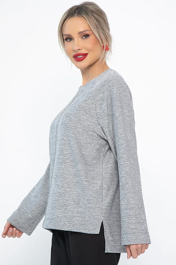 Джемпер LADY TAIGA, серый - фото 2