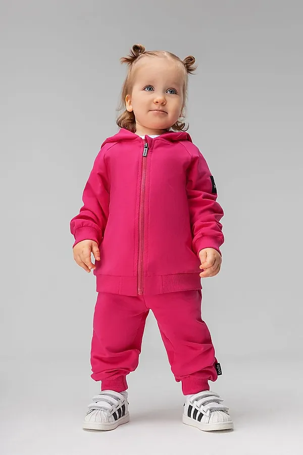 Костюм (Толстовка+Брюки) BODO, фуксия - фото 2