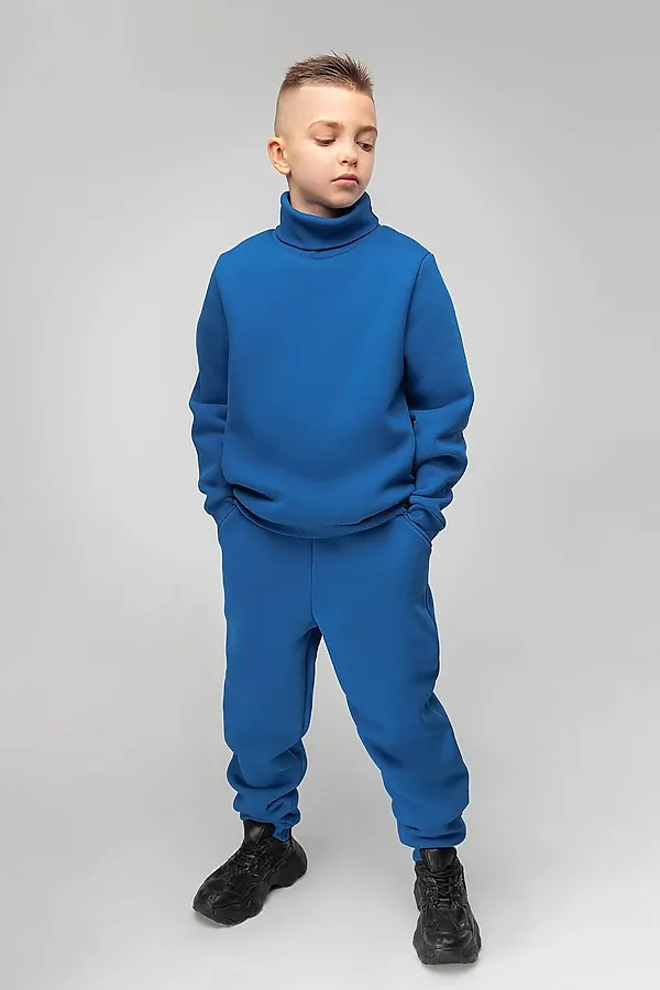 Костюм (Водолазка+Брюки) BODO, синий - фото 2