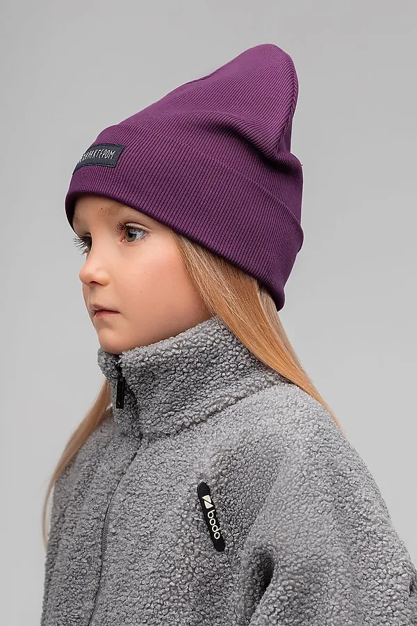Шапка BODO, сливовый - фото 2