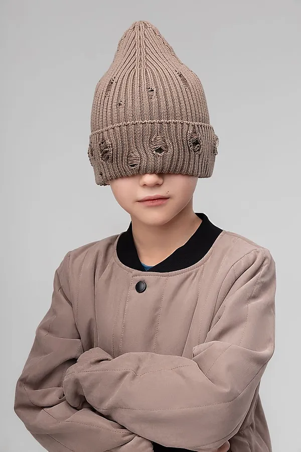 Шапка BODO-S, темно-бежевый - фото 2