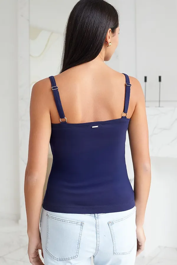 Топ VILATTE, т.синий - фото 2