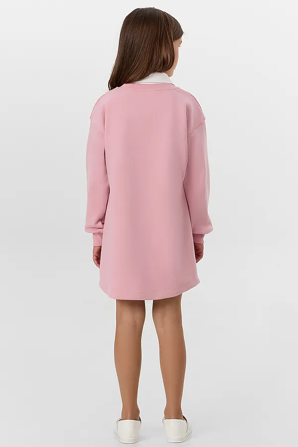 Платье MARK FORMELLE, пыльный розовый +печать1 - фото 2