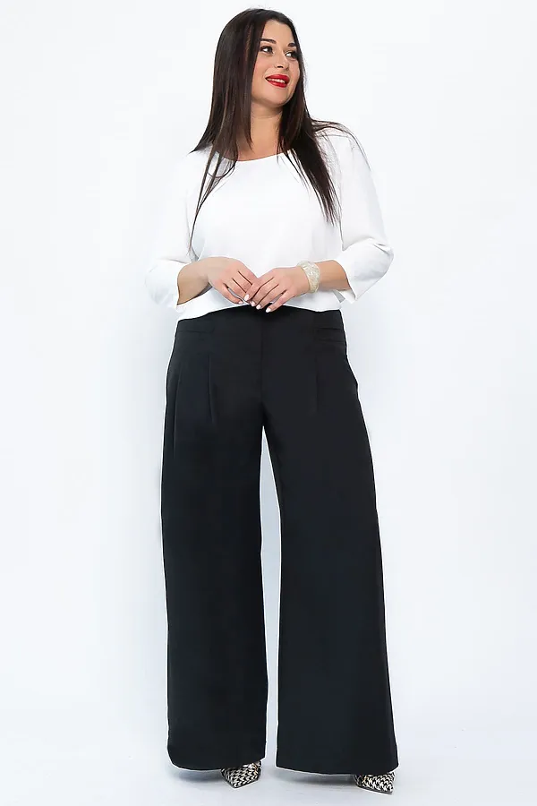 Брюки LADY TAIGA, черные - фото 2