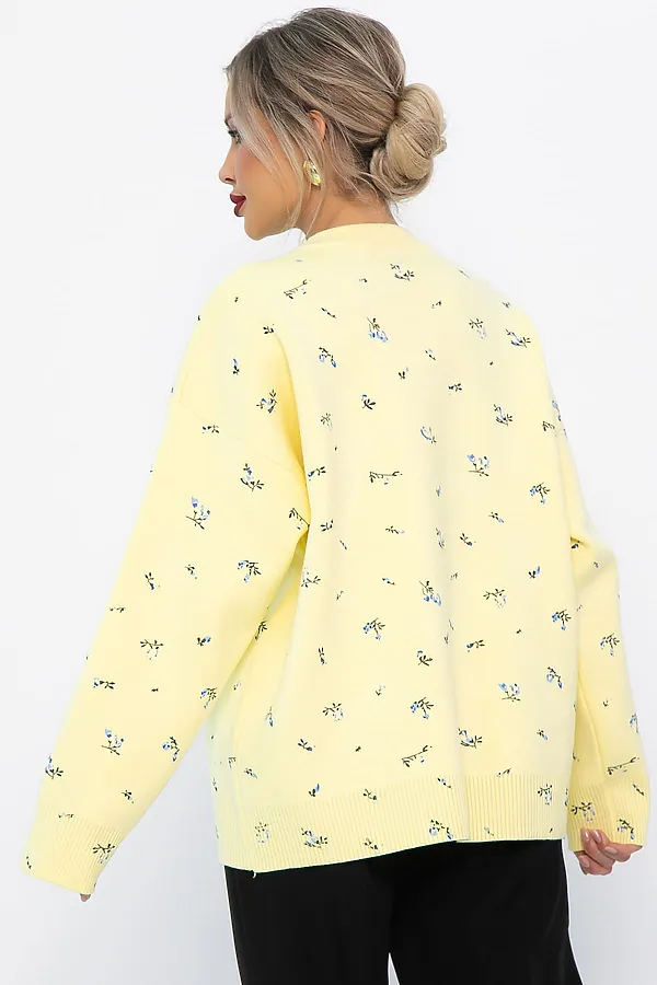 Свитер LADY TAIGA, лимонный - фото 2