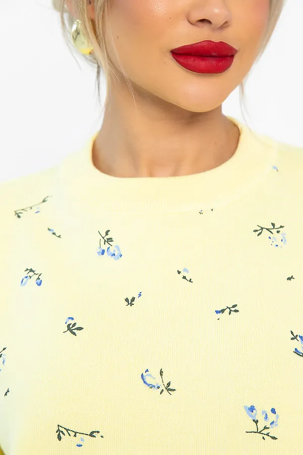 Свитер LADY TAIGA, лимонный - фото 2