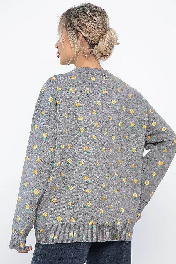 Свитер LADY TAIGA, серый - фото 2