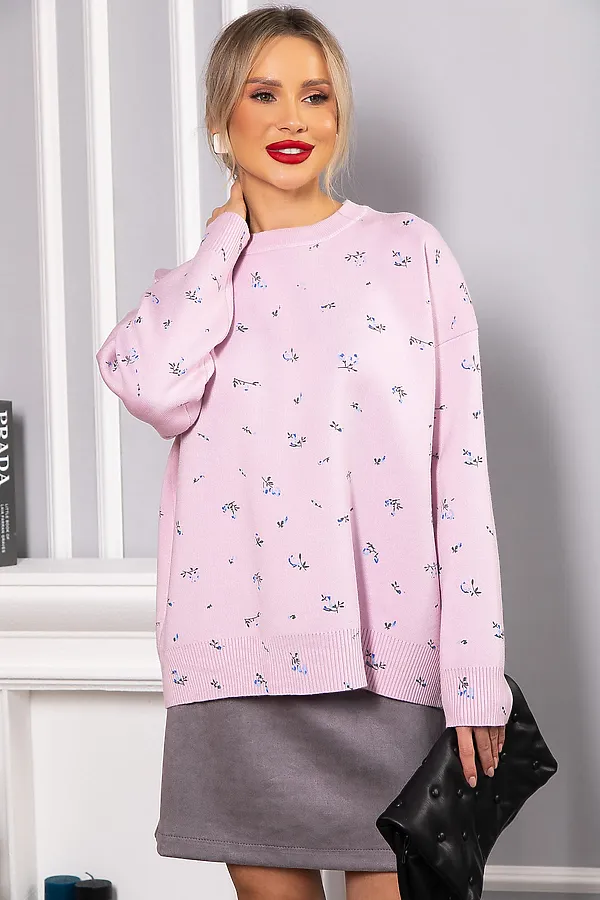 Свитер LADY TAIGA, сиреневый - фото 2