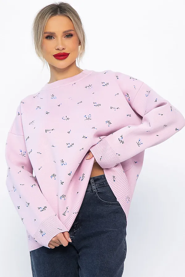 Свитер LADY TAIGA, сиреневый - фото 2