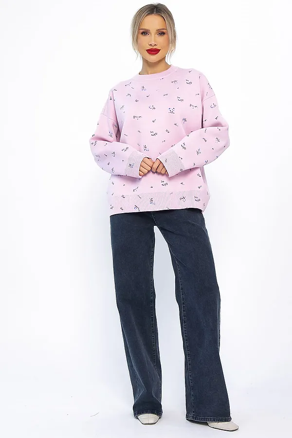 Свитер LADY TAIGA, сиреневый - фото 2