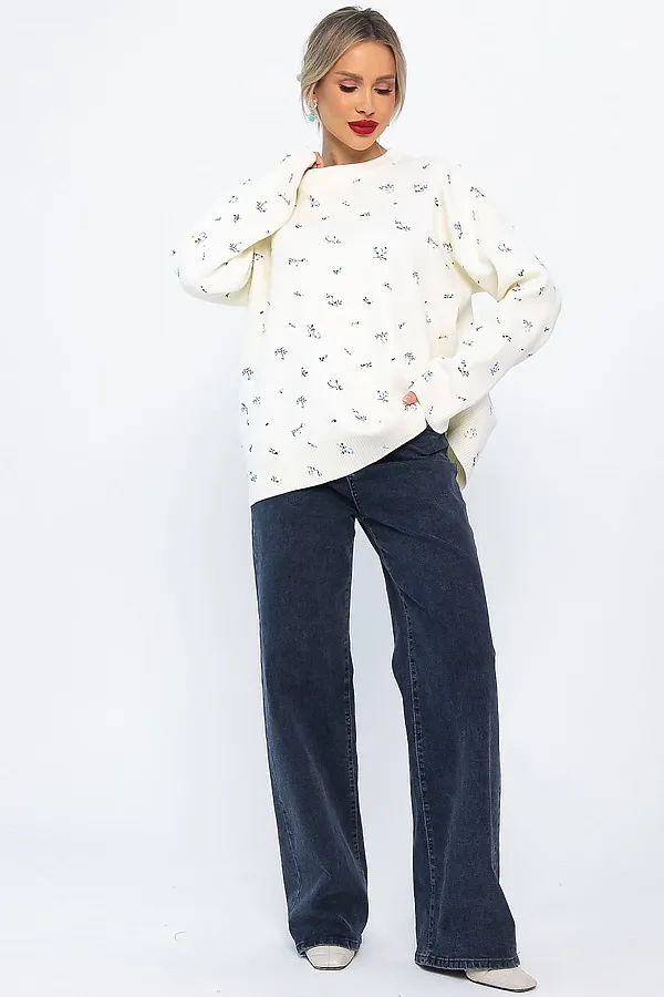 Свитер LADY TAIGA, белый - фото 2