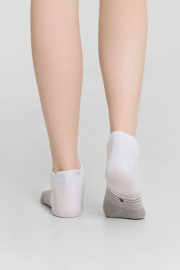 Носки MARK FORMELLE, белый /серый меланж - фото 2