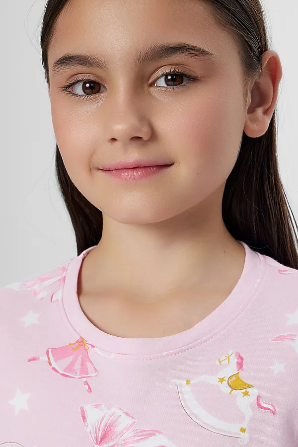 Пижама MARK FORMELLE, нг бантики на розовой сказке - фото 2