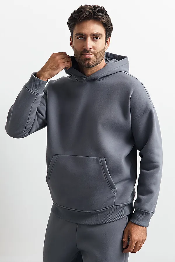 Худи OMSA, grigio (серый) - фото 2