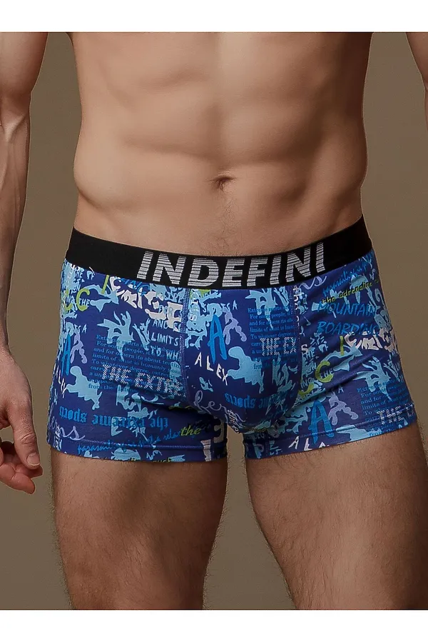 Трусы INDEFINI, синий - фото 2