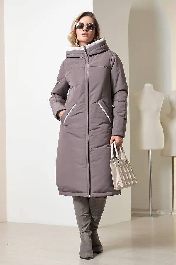 Пальто DIZZYWAY, какао - фото 2