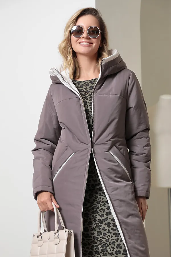 Пальто DIZZYWAY, какао - фото 2