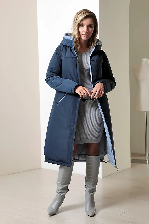 Пальто DIZZYWAY, т.синий - фото 2