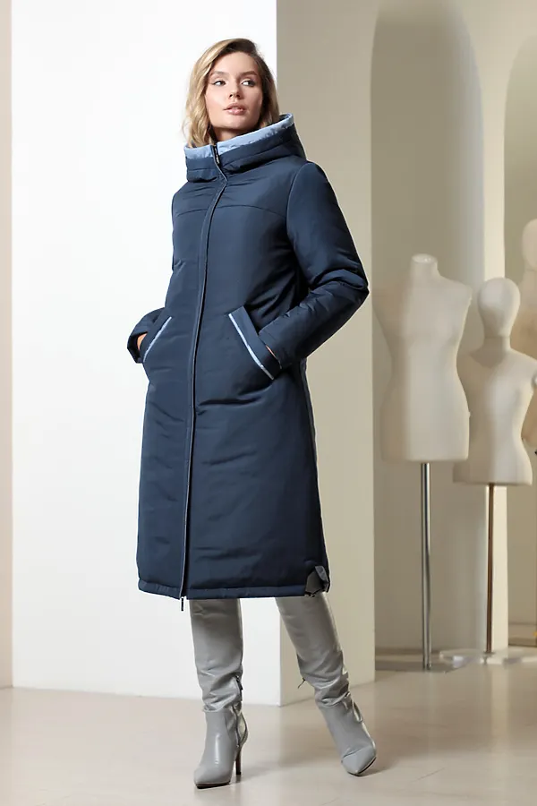 Пальто DIZZYWAY, т.синий - фото 2