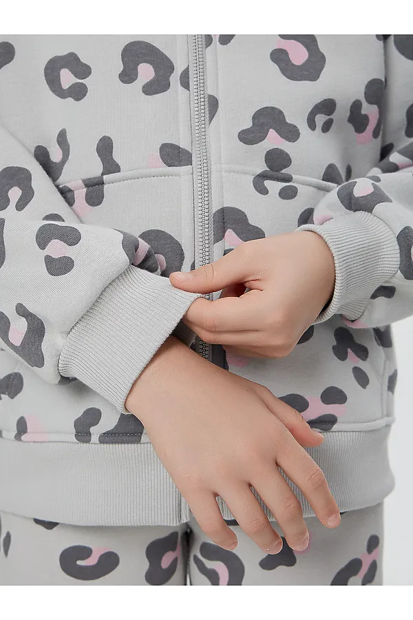 Толстовка MARK FORMELLE, леопард на св.сером - фото 2