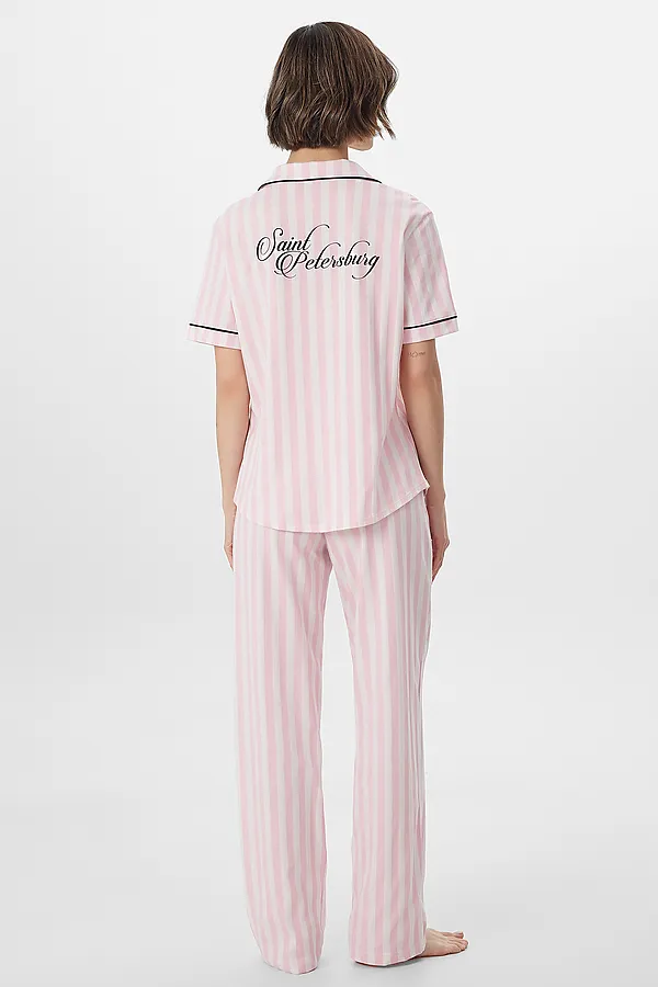 Пижама MARK FORMELLE, розовая полоска +s.petersburg - фото 2
