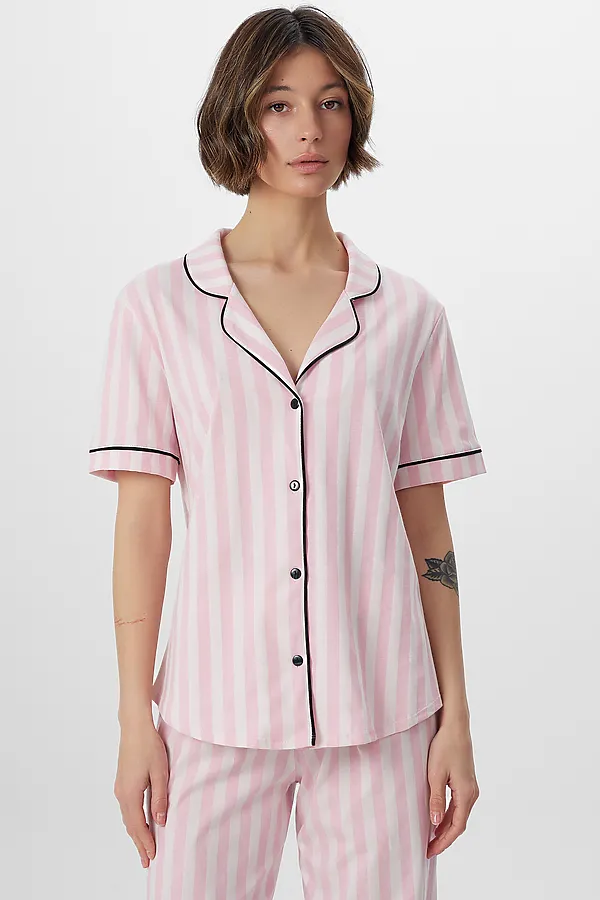 Пижама MARK FORMELLE, розовая полоска +s.petersburg - фото 2