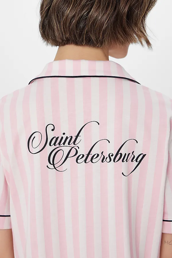 Пижама MARK FORMELLE, розовая полоска +s.petersburg - фото 2