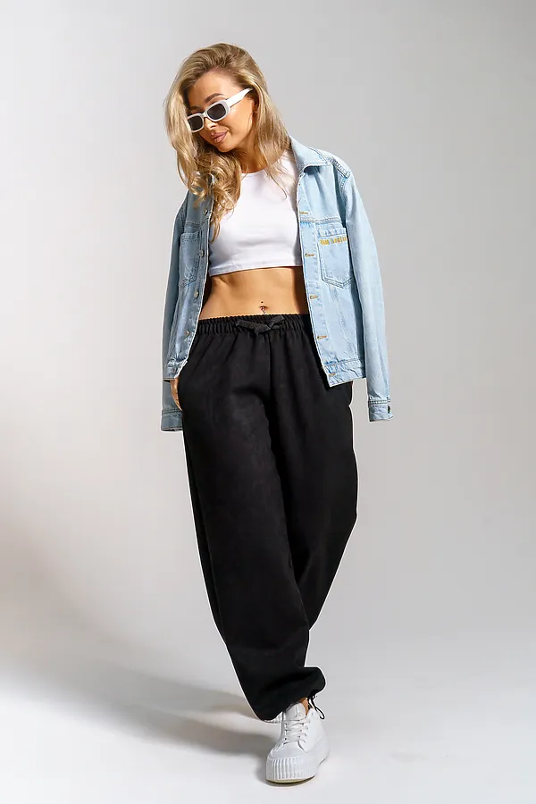 Брюки 36975 НАТАЛИ, черный - фото 2