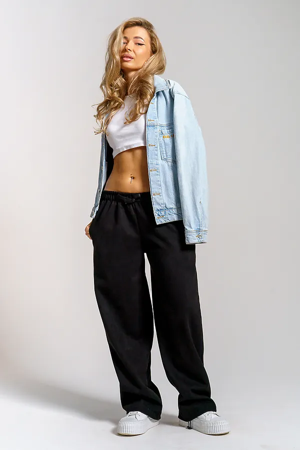 Брюки 36975 НАТАЛИ, черный - фото 2