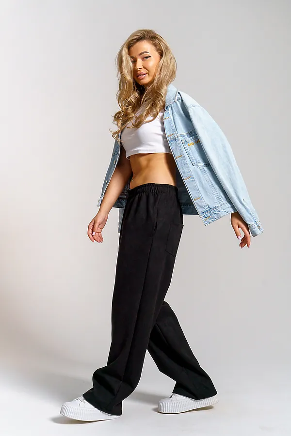 Брюки 36975 НАТАЛИ, черный - фото 2