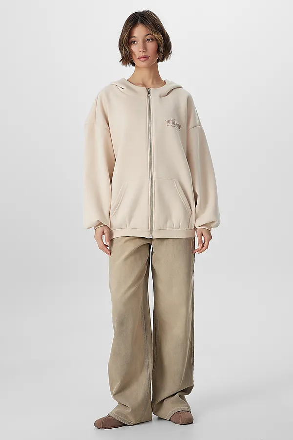 Толстовка MARK FORMELLE, пралине +печать - фото 2