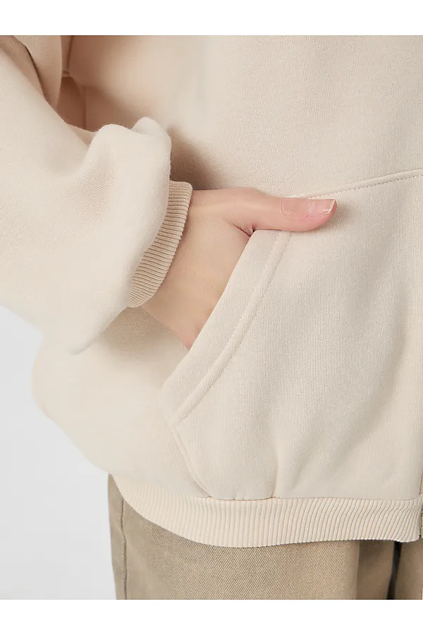 Толстовка MARK FORMELLE, пралине +печать - фото 2