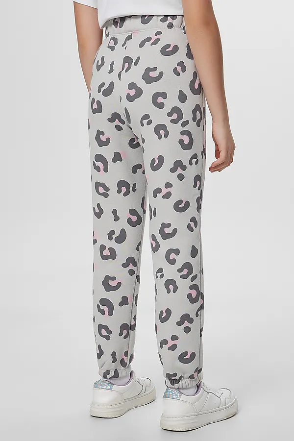 Брюки MARK FORMELLE, леопард на св.сером - фото 2