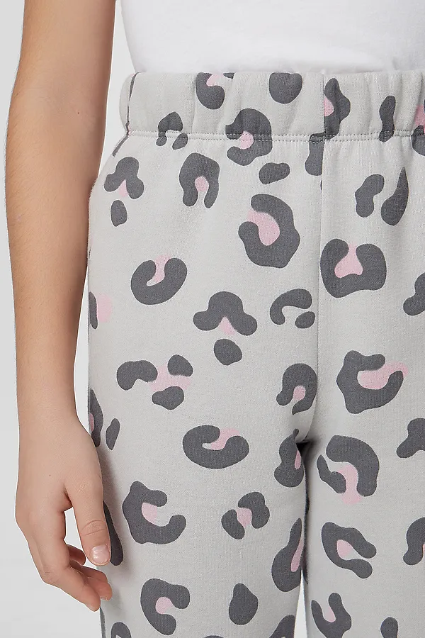 Брюки MARK FORMELLE, леопард на св.сером - фото 2