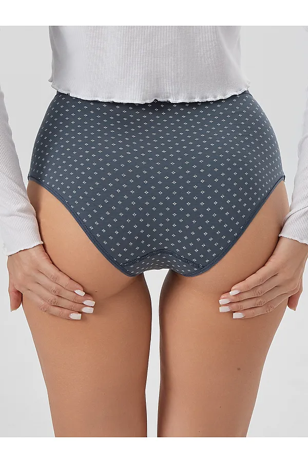 Трусы MARK FORMELLE, мелкий узор на сером - фото 2