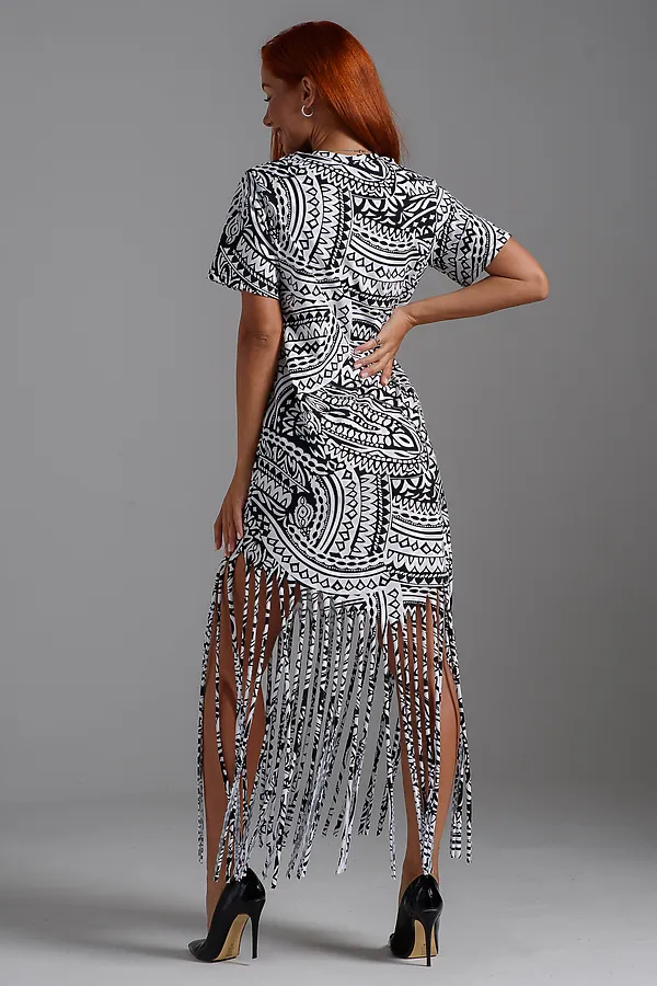 Платье 7480/1 НАТАЛИ, орнамент - фото 2