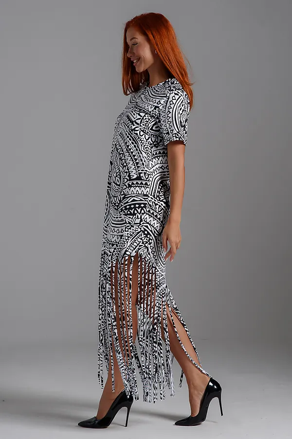 Платье 7480/1 НАТАЛИ, орнамент - фото 2