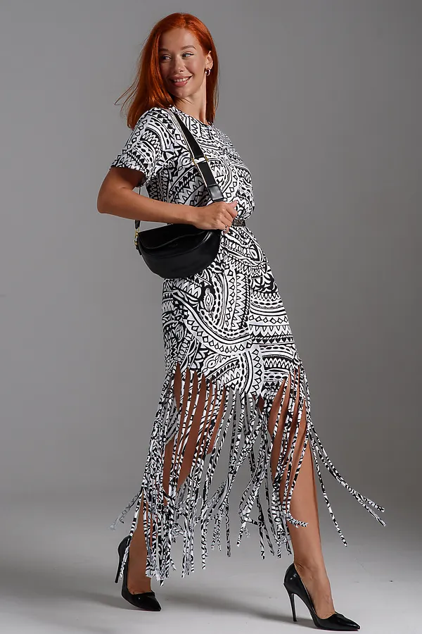 Платье 7480/1 НАТАЛИ, орнамент - фото 2