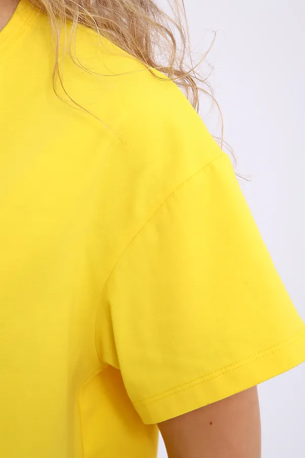 Костюм с брюками арт. КД-00-007 НАТАЛИ, желтый/яичница - фото 2