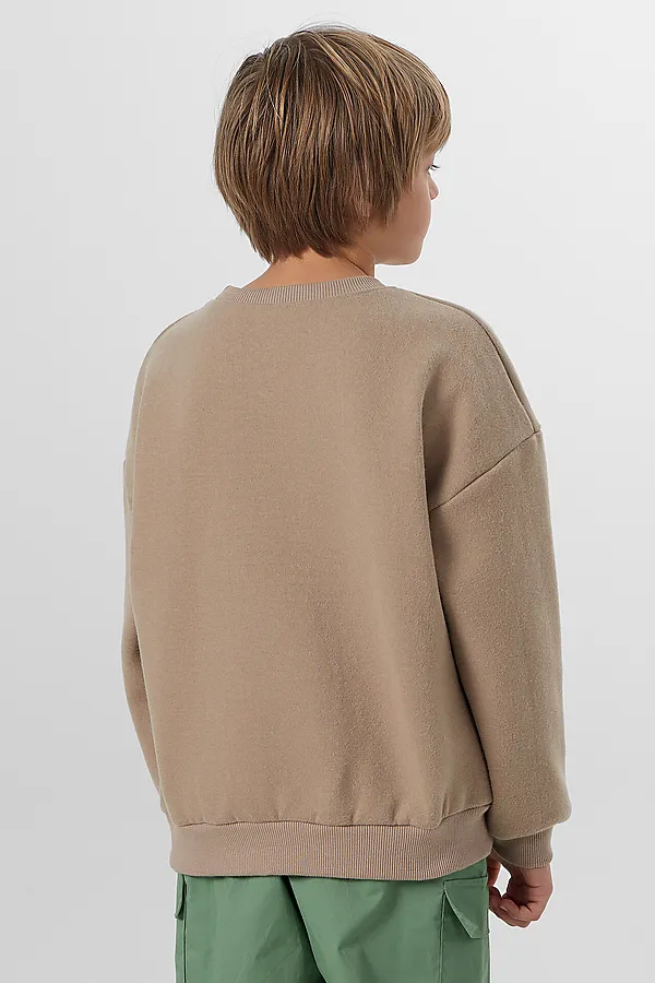 Свитшот MARK FORMELLE, серо -бежевый - фото 2