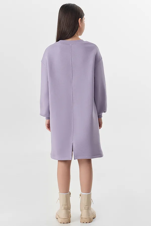 Платье MARK FORMELLE, лиловый +печать1 - фото 2