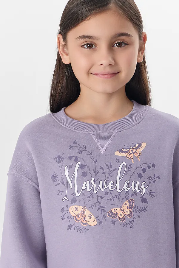 Платье MARK FORMELLE, лиловый +печать1 - фото 2