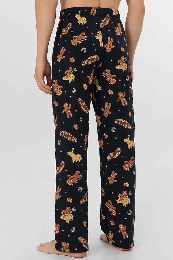 Пижама MARK FORMELLE, черный +печенье на черном - фото 2