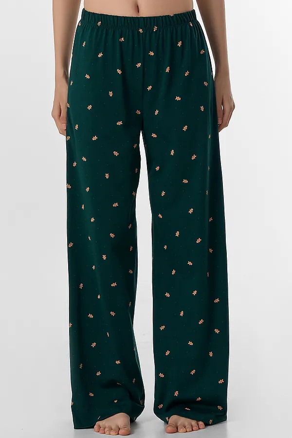 Пижама MARK FORMELLE, печеньки на т.зеленом - фото 2