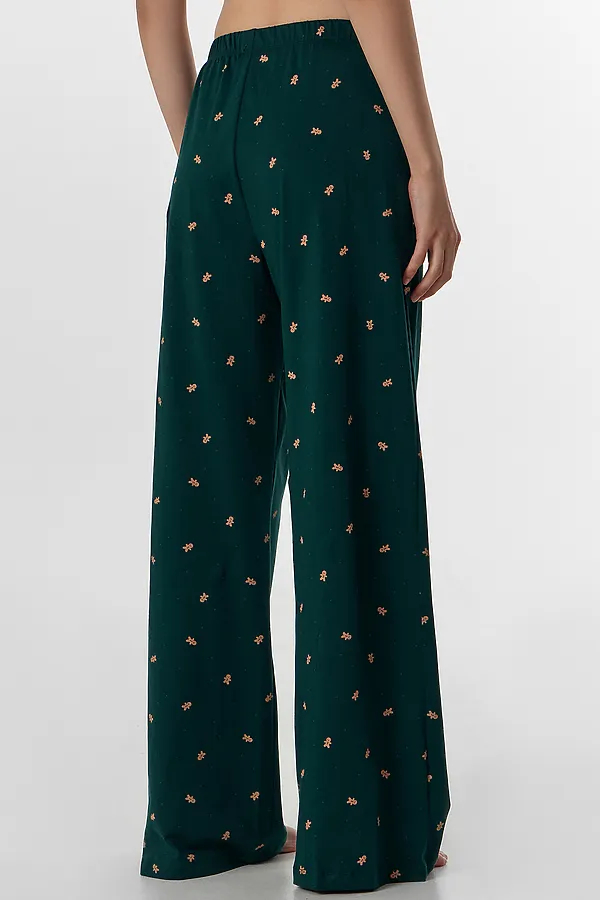 Пижама MARK FORMELLE, печеньки на т.зеленом - фото 2