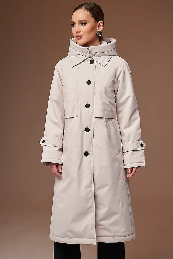 Плащ HOOPS, светло-бежевый - фото 2