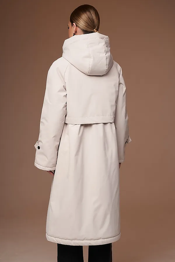 Плащ HOOPS, светло-бежевый - фото 2